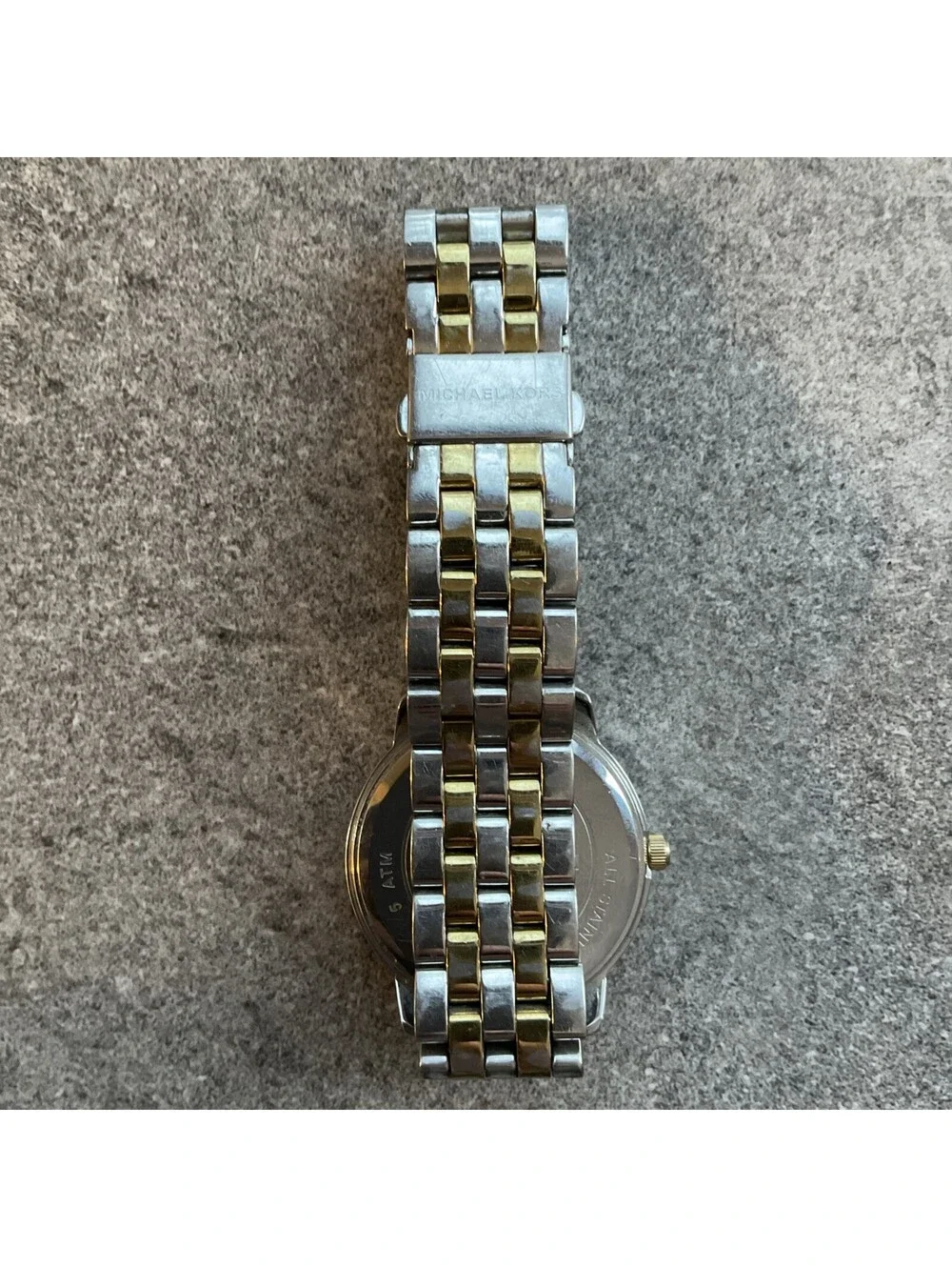 Michael Kors Womens Watch 35mm Stainless Steel Case & Band MOP Dial MK3139 A18